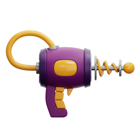 Pistolet extraterrestre  3D Icon