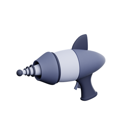 Pistolet extraterrestre  3D Icon