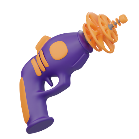 Pistolet extraterrestre  3D Icon