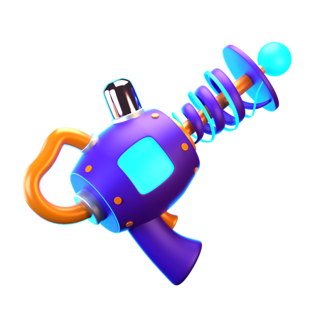 Pistolet extraterrestre  3D Icon