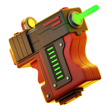 Jouet pistolet futuriste  3D Icon