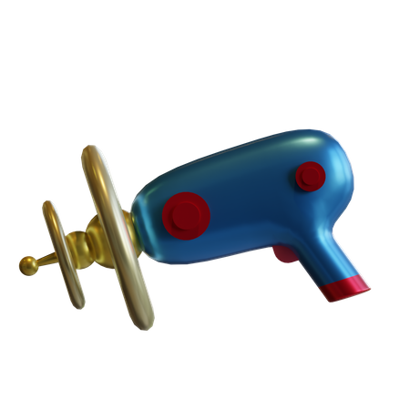 Pistolet laser  3D Icon