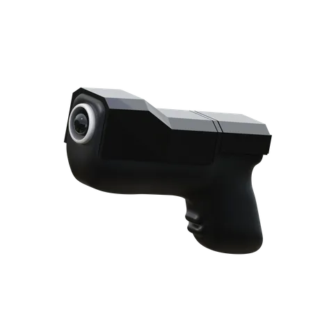 Pistolet laser  3D Icon
