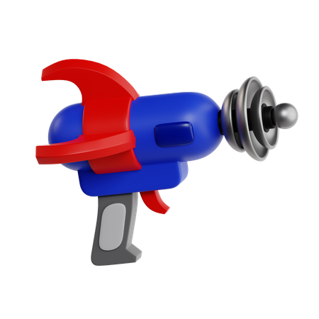 Pistolet spatial  3D Icon