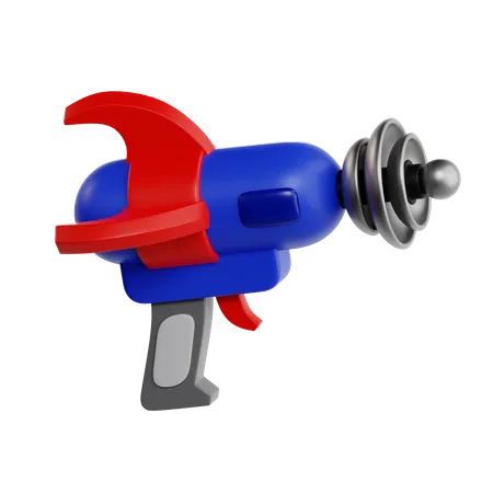 Pistolet spatial  3D Icon