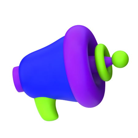 Pistolet spatial  3D Icon