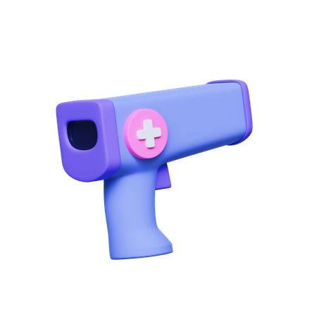 Pistolet thermomètre  3D Icon