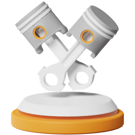 Piston  3D Icon