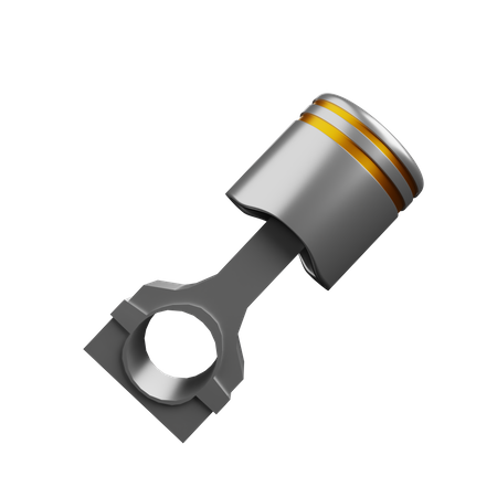 Piston  3D Illustration