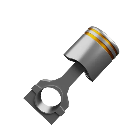 Piston  3D Illustration