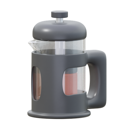Piston à café  3D Icon