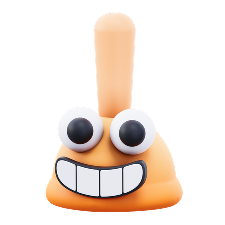 Piston de toilette  3D Icon