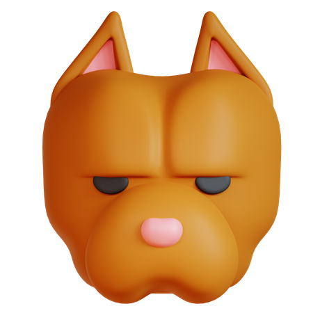 Pitbull  3D Icon