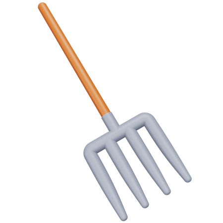 Pitchfork  3D Icon