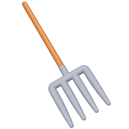 Pitchfork  3D Icon