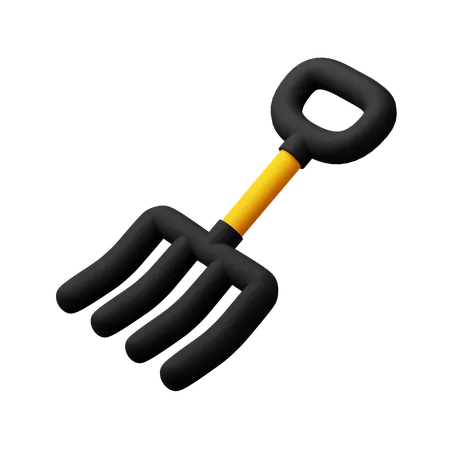 Pitchfork  3D Icon