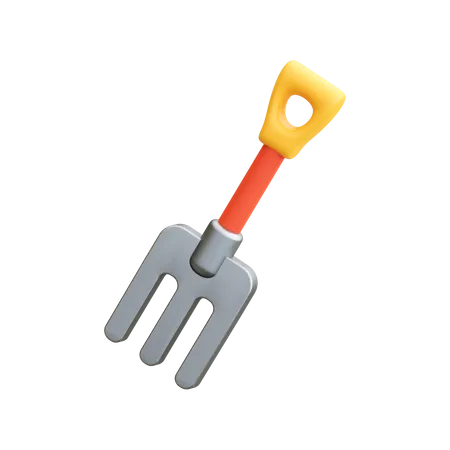 Pitchfork  3D Icon