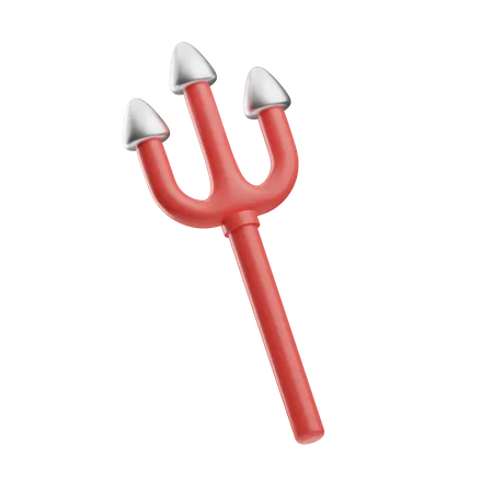 Pitchfork  3D Icon