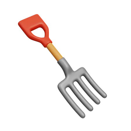 Pitchfork  3D Icon