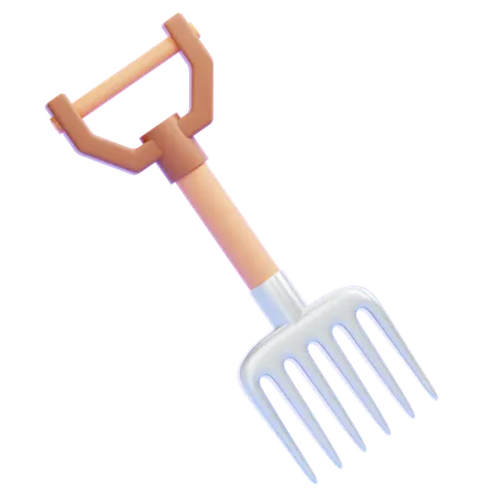 Pitchfork  3D Icon