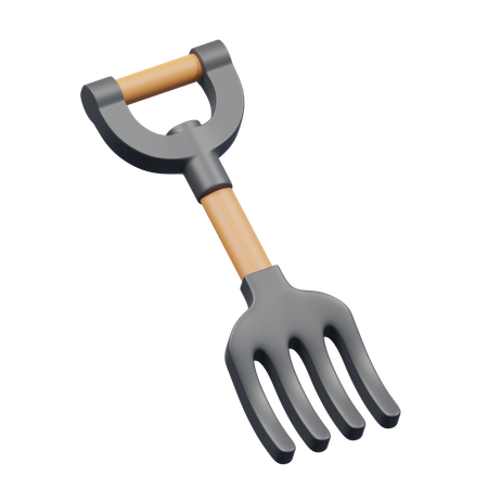 Pitchfork  3D Icon