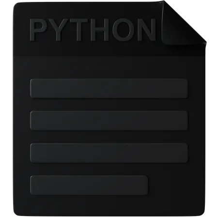 Pitón  3D Icon