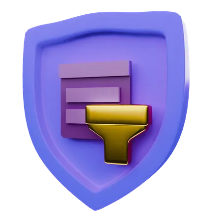 Pivot Data Security  3D Icon
