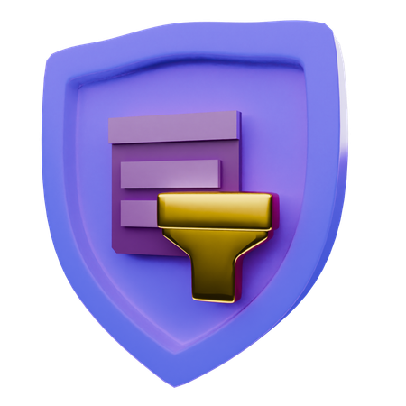 Pivot Data Security  3D Icon