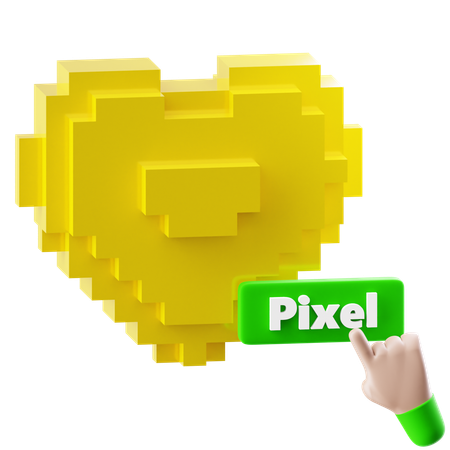 Pixel Art  3D Icon