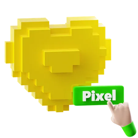 Pixel Art  3D Icon