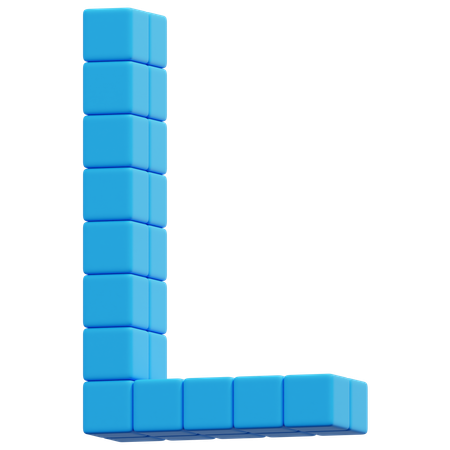Pixel L  3D Icon
