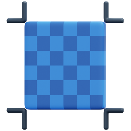 Pixels Grid  3D Icon