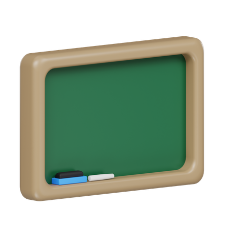 Pizarra  3D Icon