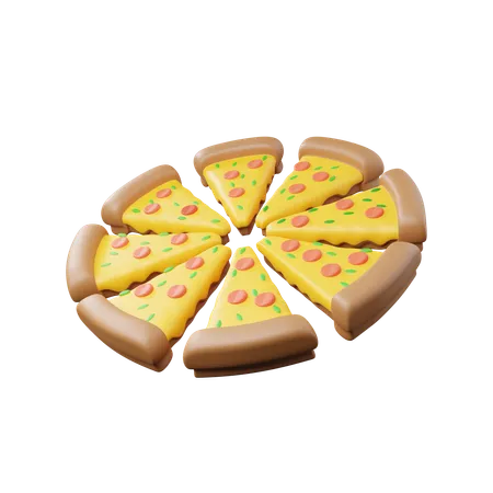 Pizza Download This Itm Now 3D Icon