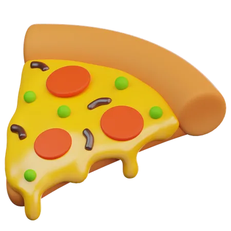 피자  3D Icon