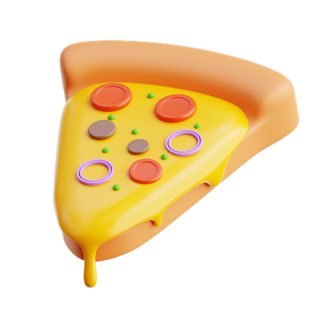 Pizza  3D Icon