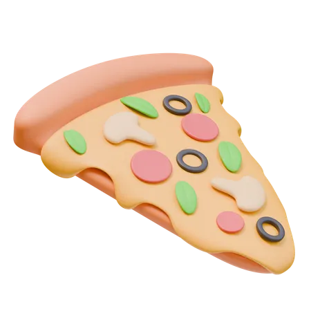 ピザ  3D Icon