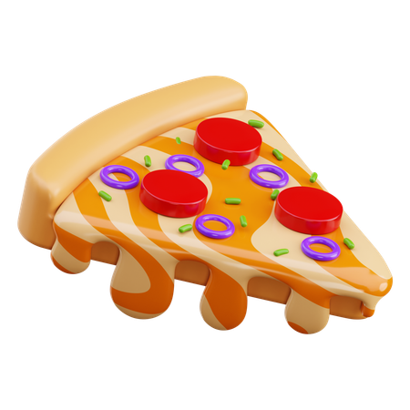 Pizza  3D Icon