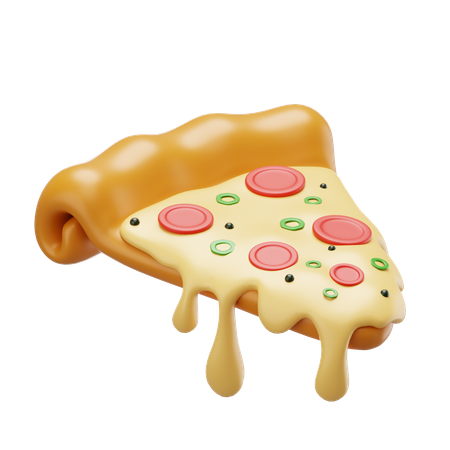 Pizza  3D Icon