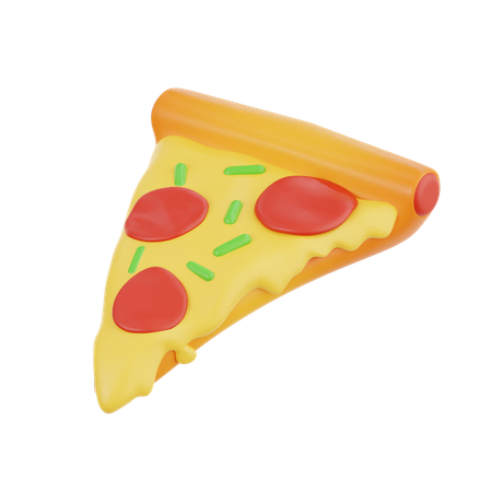 Pizza  3D Icon