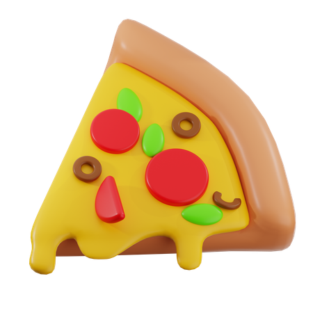 Pizza  3D Icon