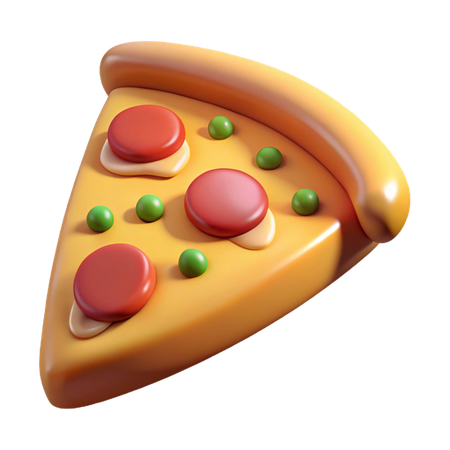 Pizza  3D Icon