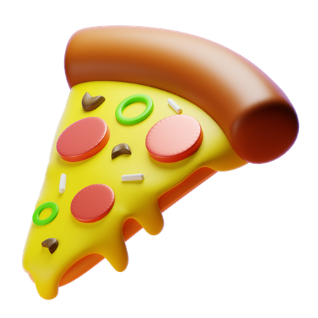 Pizza  3D Icon