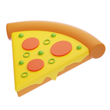 PIZZA  3D Icon