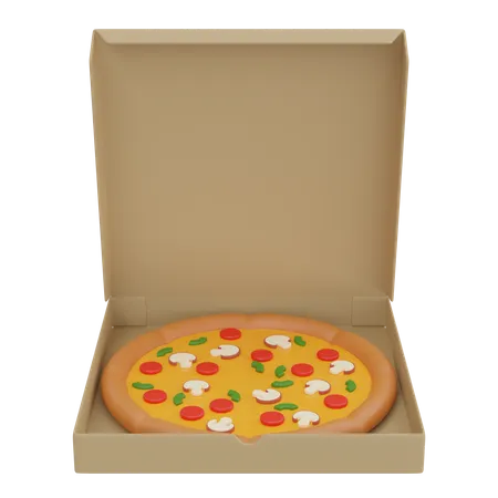 Pizza  3D Icon