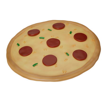 Pizza  3D Icon