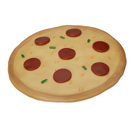 Pizza  3D Icon