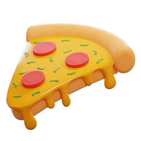 Pizza  3D Icon