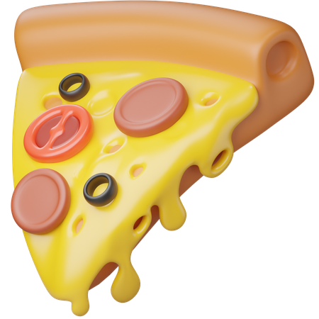 Pizza  3D Icon