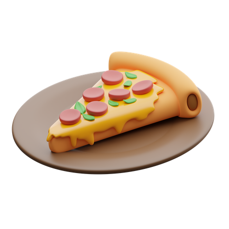 Pizza  3D Icon